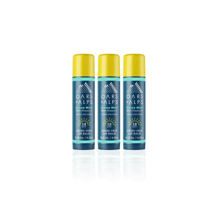 Lip Balm SPF18 - Sunny Mint (3 Piece Kit)