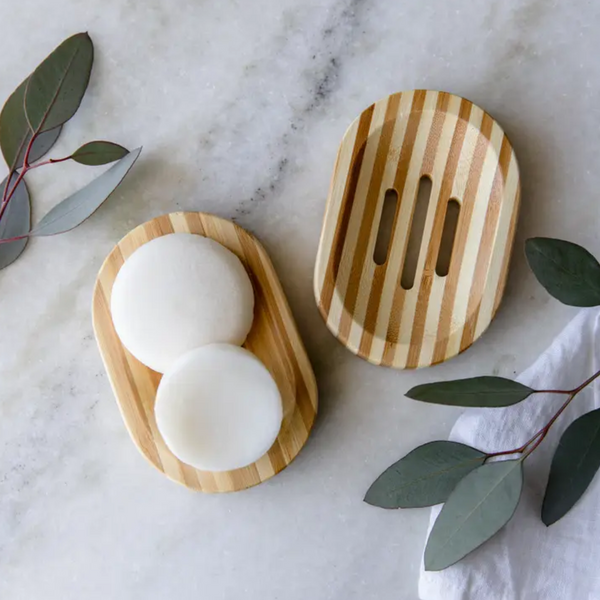 Zebra Bamboo Soap Bar Dish