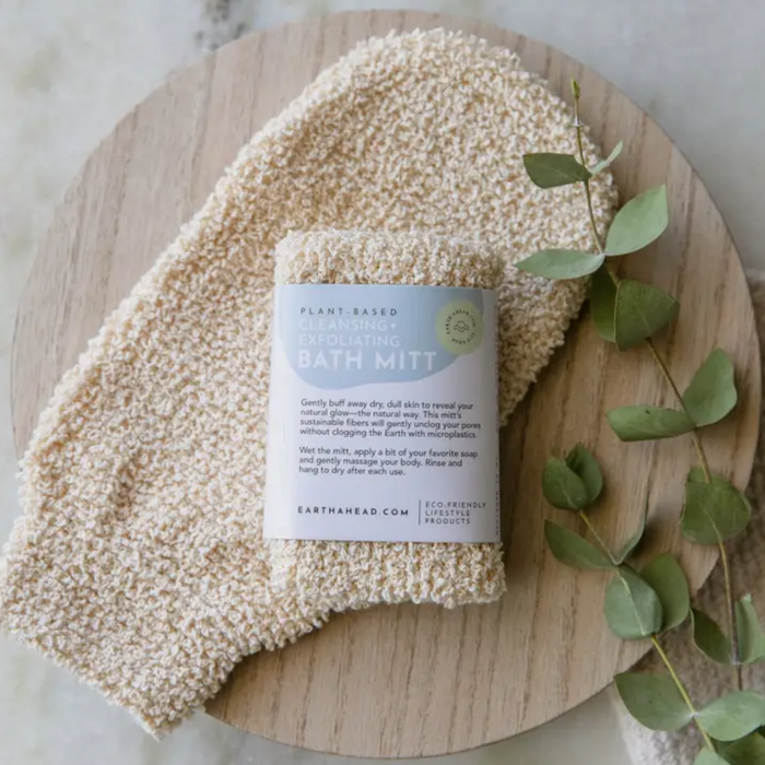 Ramie Cleansing & Exfoliating Bath Mitt