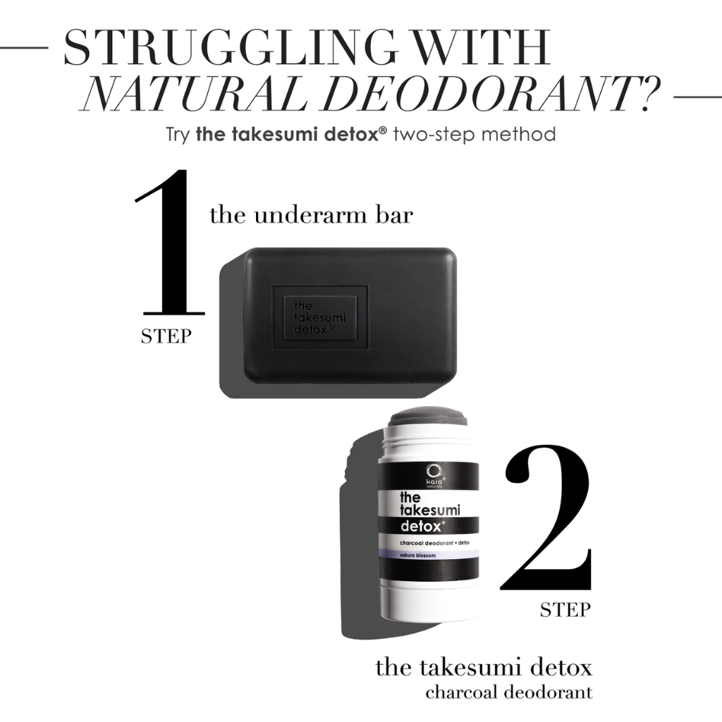 Kaia Naturals Charcoal Deodorant - Sakura Blossom