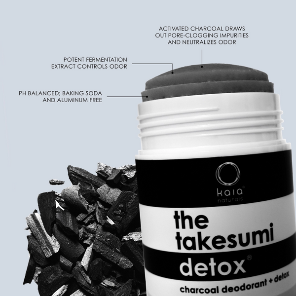 Kaia Naturals Charcoal Deodorant - Sakura Blossom