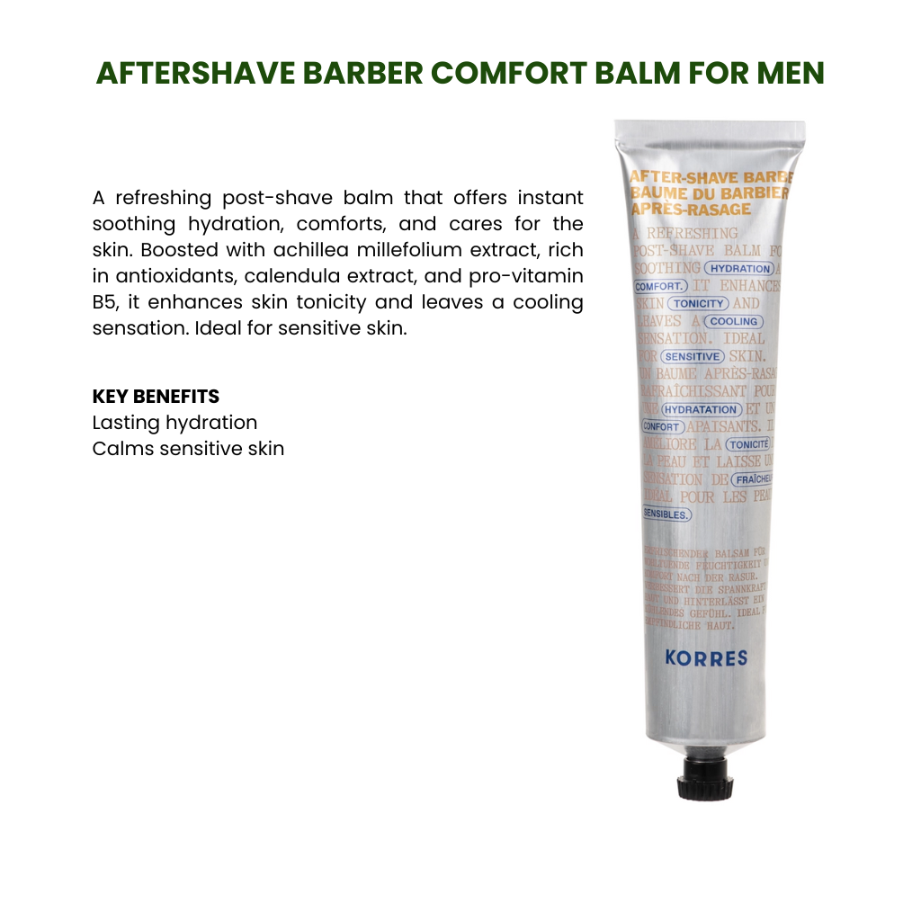 KORRES Athenian Grooming Barber's Essentials Start Kit For Men ($90 Value)
