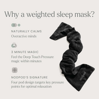 Nodpod Sleep Mask - Black Onyx