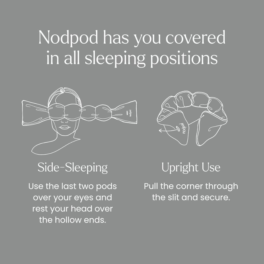 Nodpod Sleep Mask - Elephant Gray