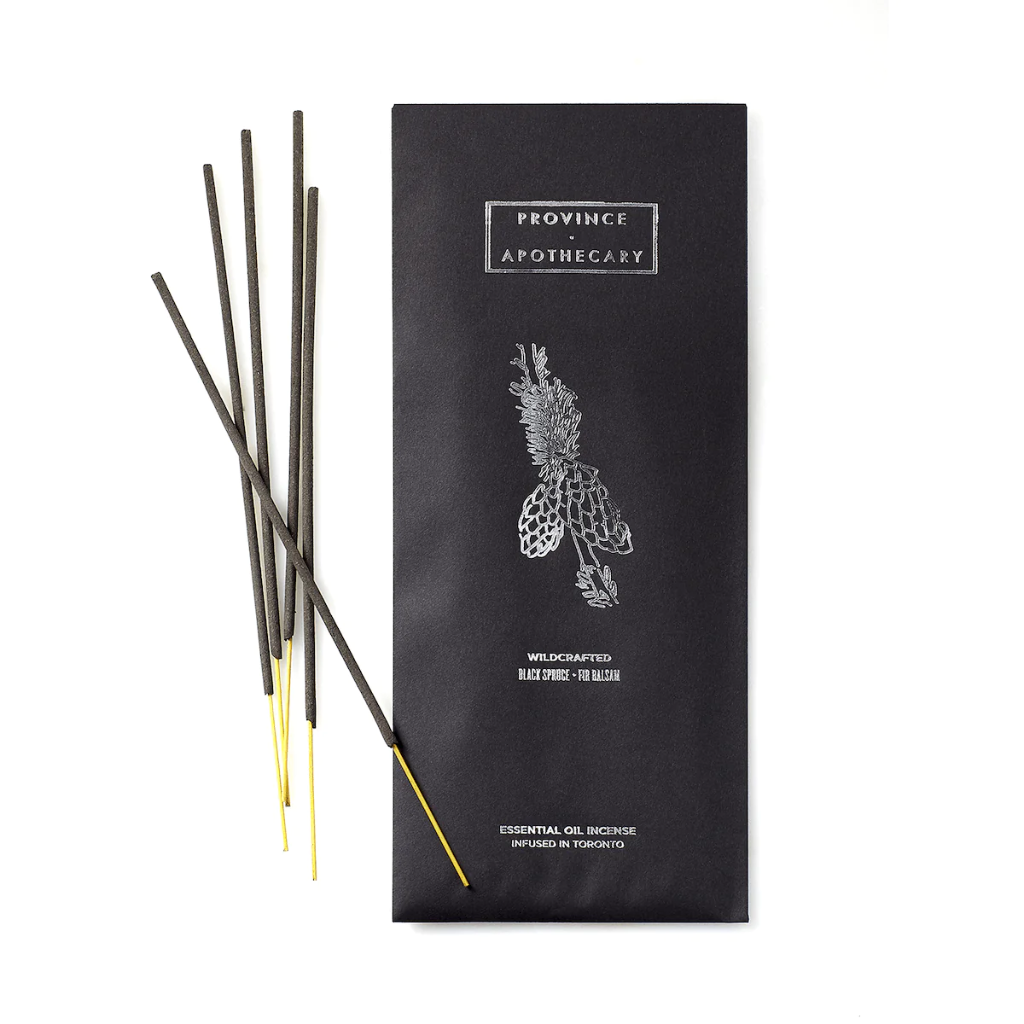 Black Spruce + Fir Balsam Essential Oil Incense