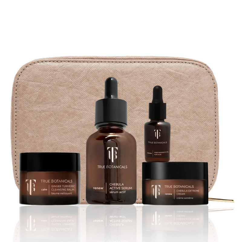 Photo-True Botanical Glowy Bestseller Starter Kit with travel case