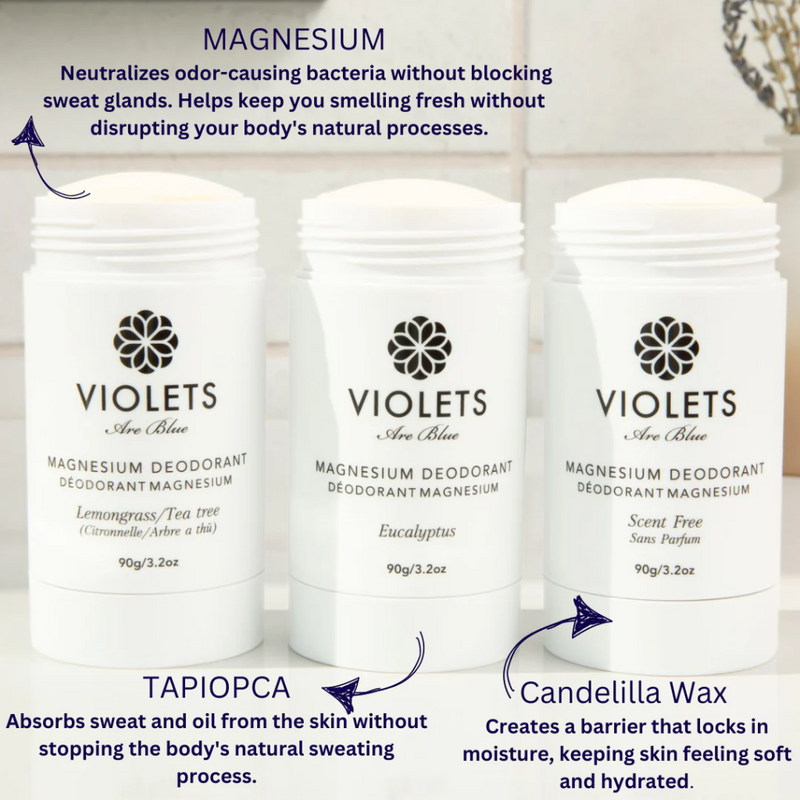 Magnesium Deodorant - Unscented