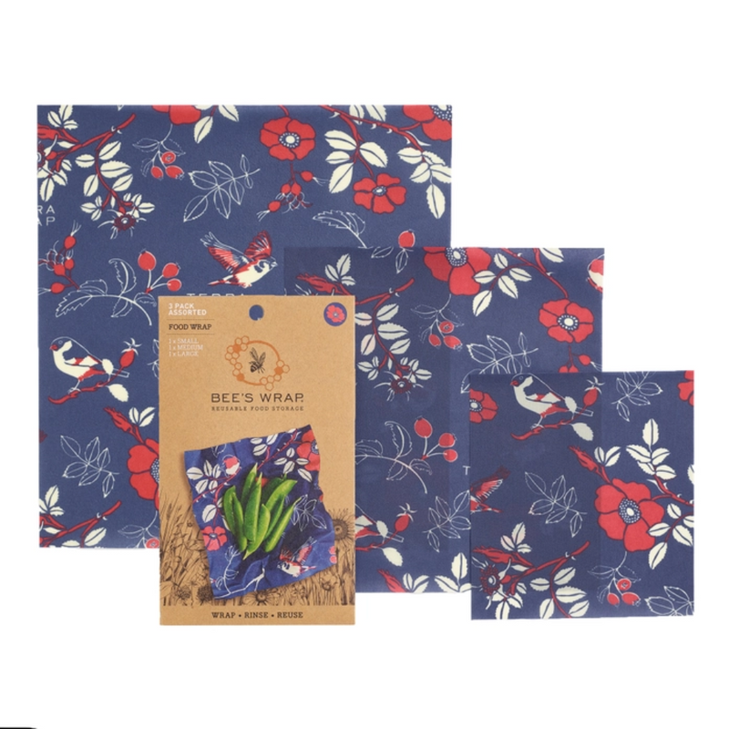 BEE'S WRAP Assorted 3 Pack Botanical