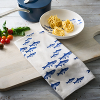 School of Fish Kitchen Towels, Set of 2