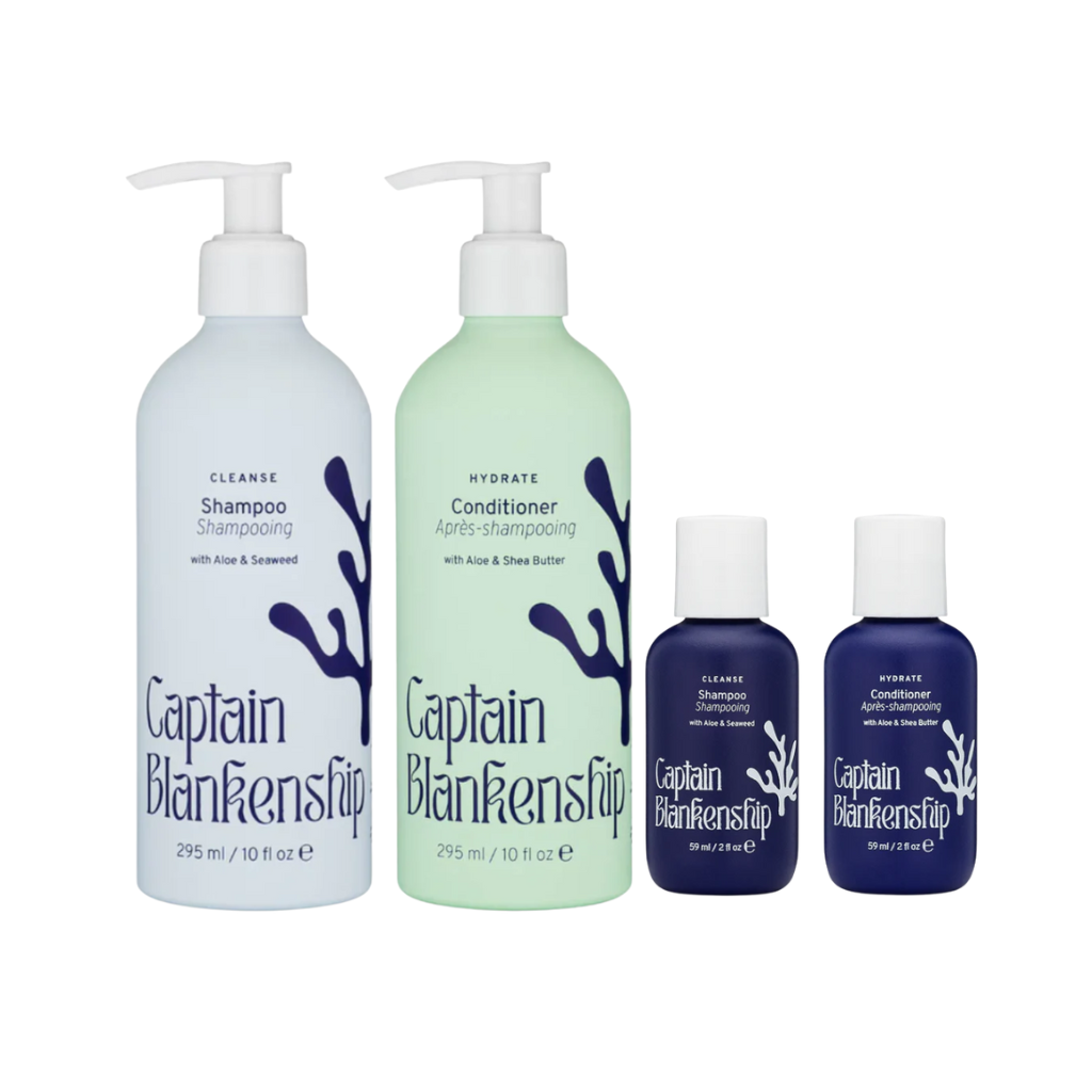 Shampoo & Conditioner Cleanse & Hydrate Duo & FREE Travel Set (4 PIECE)