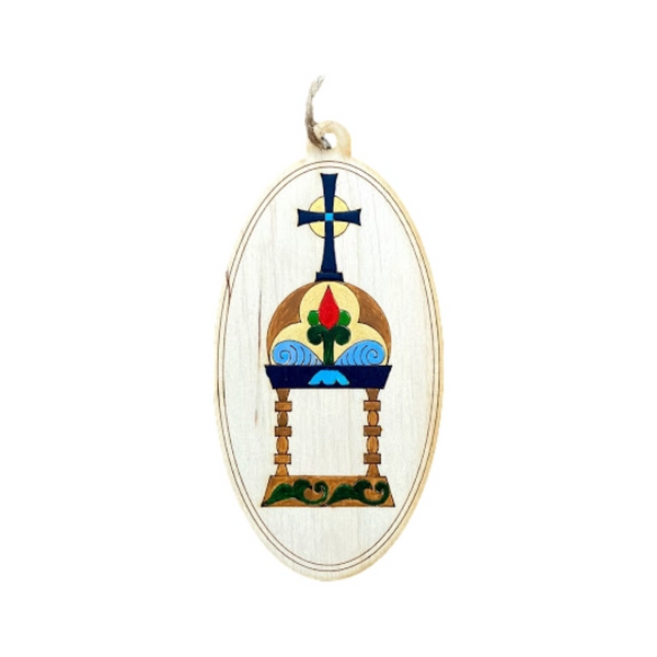 Hand Painted Chapel Ornament Collection