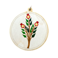 Hand Painted Pomegranate Ornament Collection