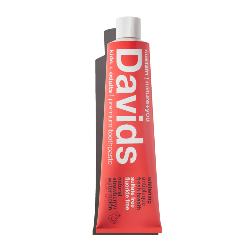 Davids Kids + Adults Premium Toothpaste / Strawberry Watermelon