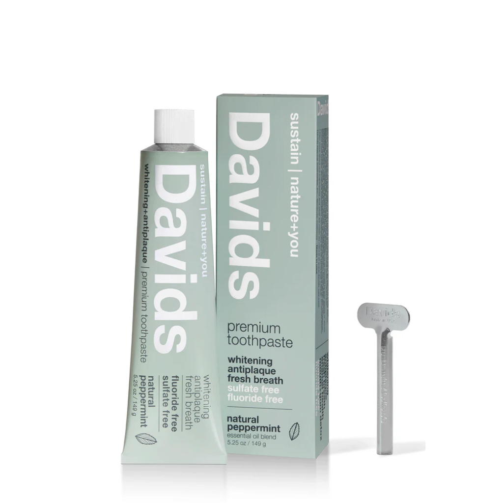 Davids Premium Toothpaste / Natural Peppermint