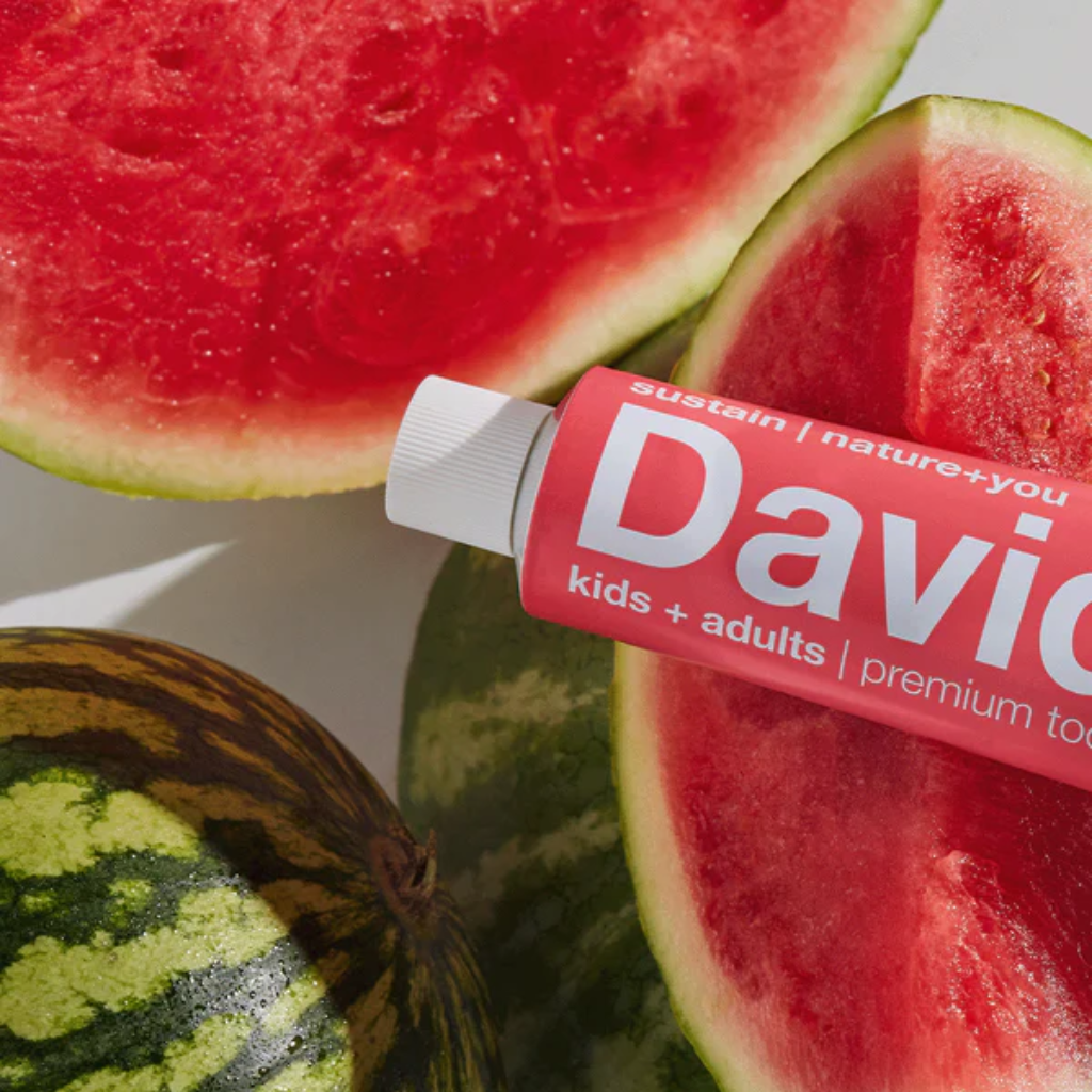 Davids Kids + Adults Premium Toothpaste / Strawberry Watermelon