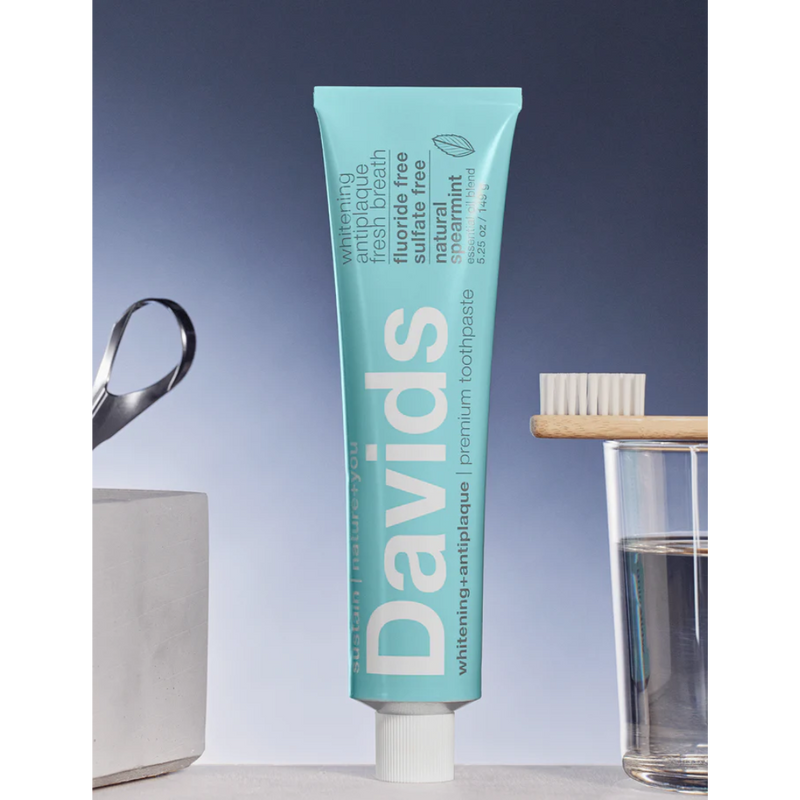 Davids Premium Toothpaste / Natural Spearmint