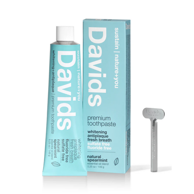 Davids Premium Toothpaste / Natural Spearmint