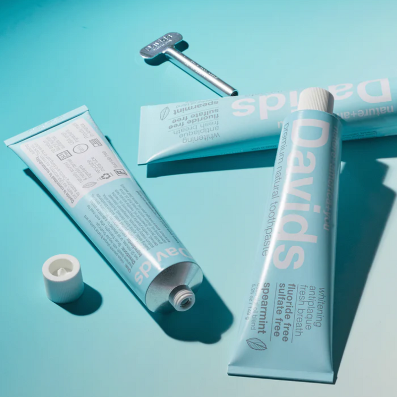 Davids Premium Toothpaste / Natural Spearmint