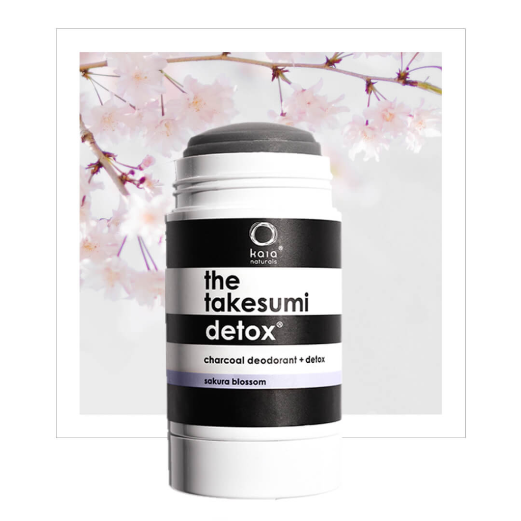 Kaia Naturals Charcoal Deodorant - Sakura Blossom