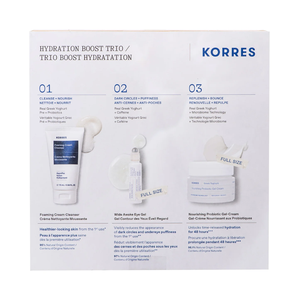 Greek Yoghurt Hydration Boost Trio ($92 Value)