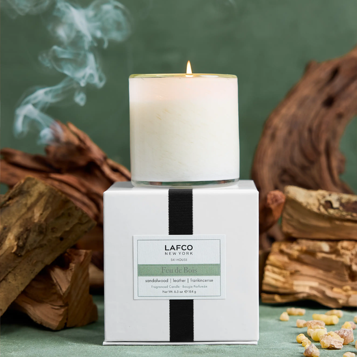 LAFCO New York Feu de Bois Classic Candle 6.5oz