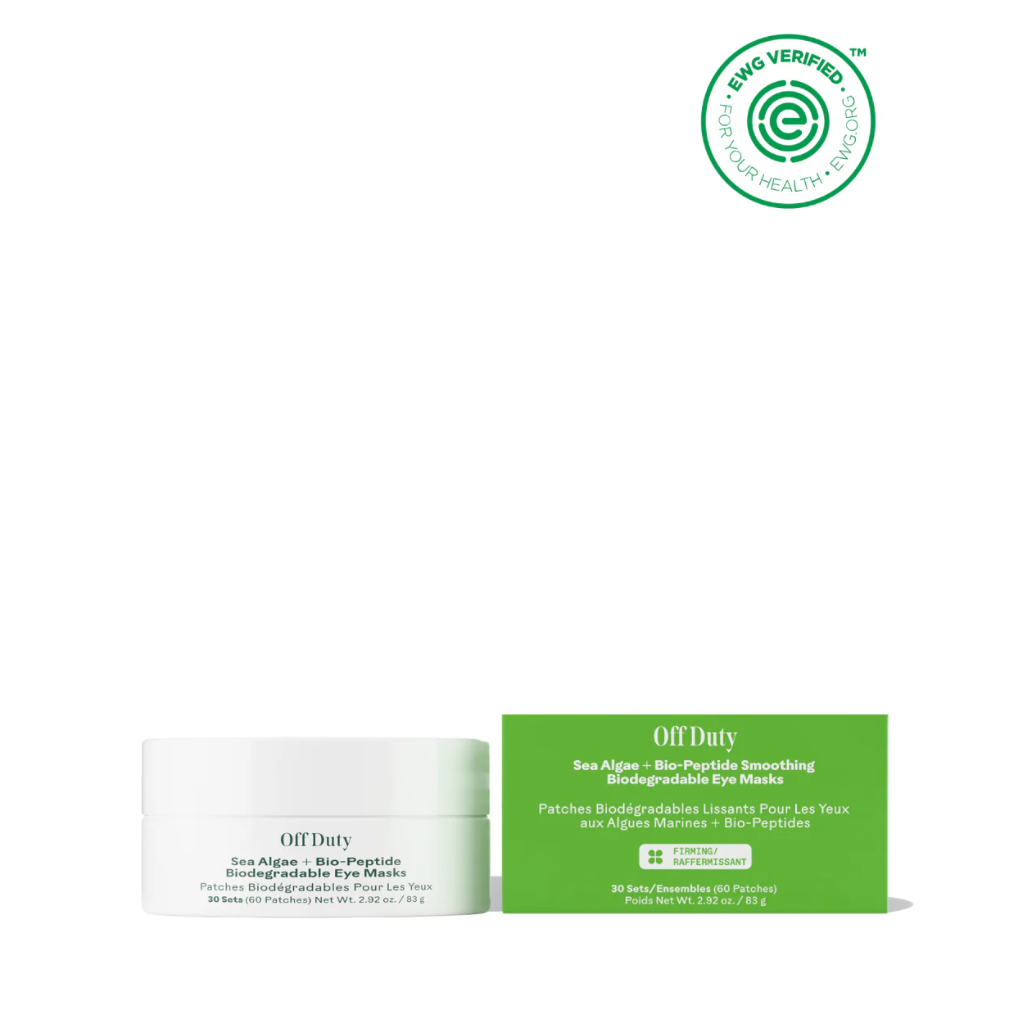 Off Duty Sea Algae + Bio-Peptide Biodegradable Eye Masks