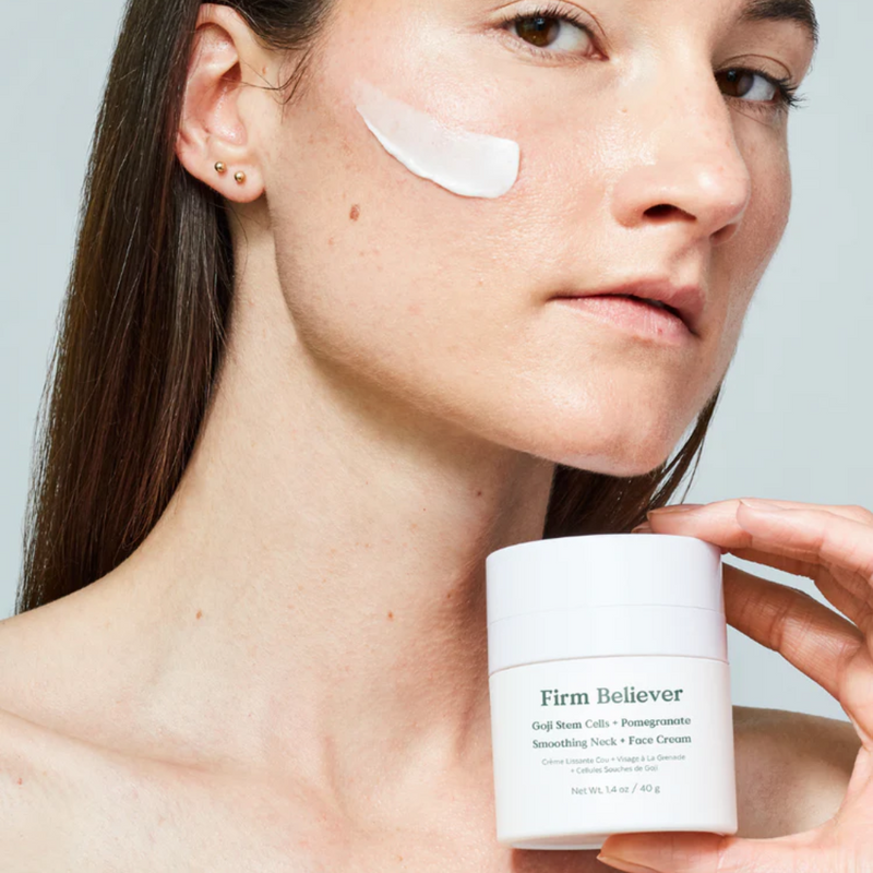 Firm Believer Goji Stem Cell + Pomegranate Smoothing Neck + Face Cream