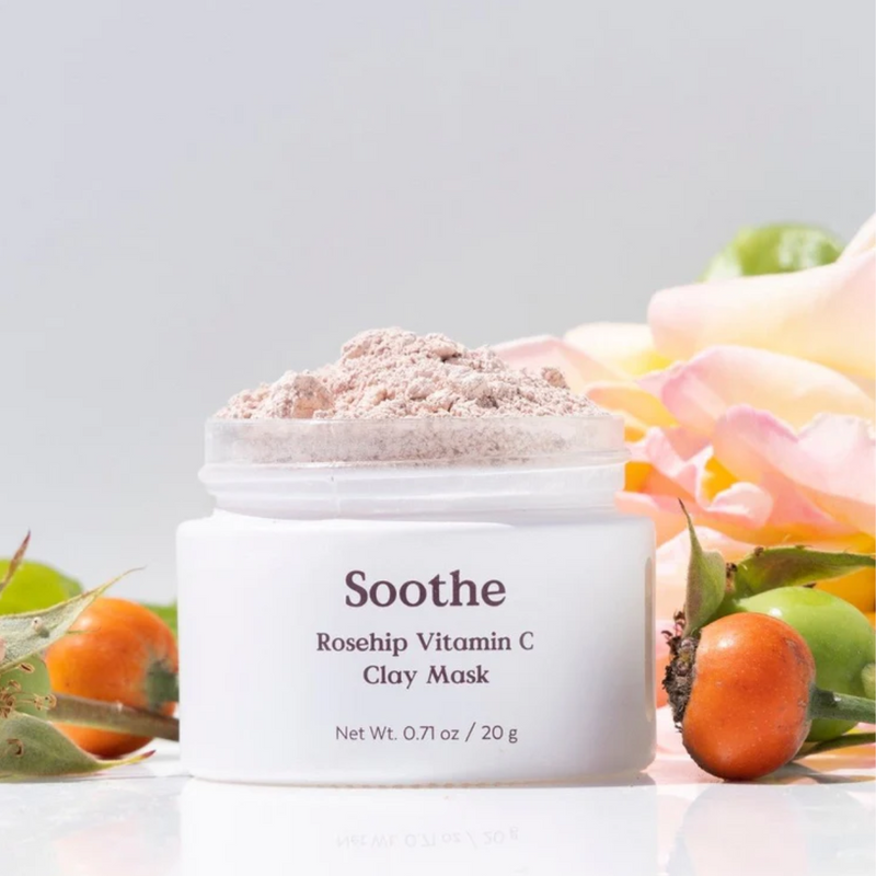 Soothe Rosehip Vitamin C Clay Mask